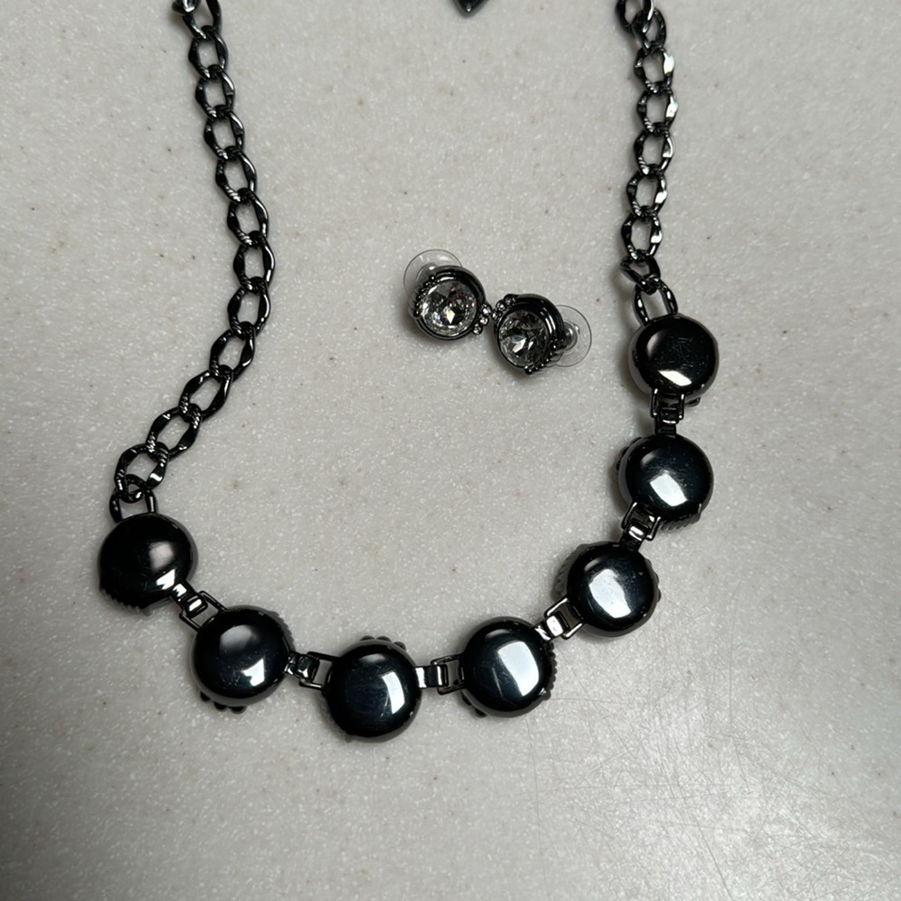Silpada Glamour Necklace With Matching Earrings. Excellent Condition. - Picture 9 of 10